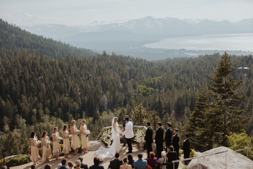 Tahoe Blue Estate Wedding Ceremony